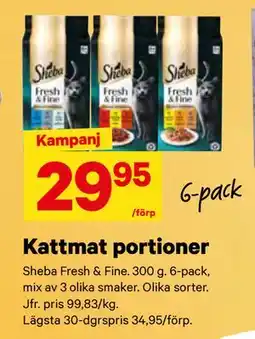 City Gross Kattmat portioner, SEK 29.95 erbjuda