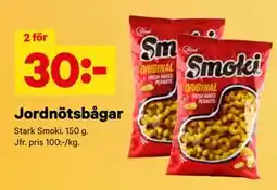 City Gross Jordnötsbågar, SEK 30 erbjuda