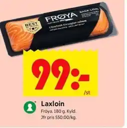 ICA Kvantum Fröya Laxloin erbjuda