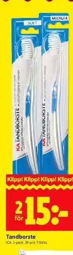 ICA Kvantum ICA Tandborste erbjuda