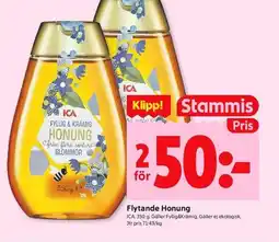 ICA Kvantum ICA Flytande Honung erbjuda