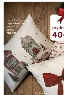 Hemtex Home for Christmas prydnadskudde 40 x 60 cm, SEK 150 erbjuda