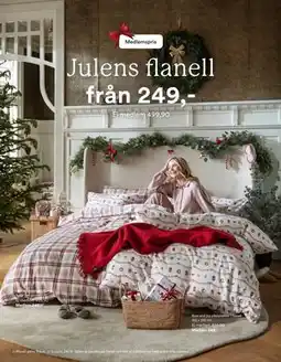 Hemtex Julens flanell, SEK 499.9, Medlemspris erbjuda