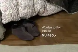 Hemtex Woolen tofflor, SEK 480 erbjuda