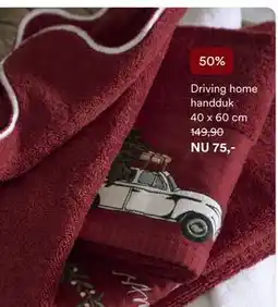 Hemtex Driving home handduk 40 x 60 cm, SEK 75 erbjuda