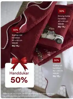 Hemtex Handdukar erbjuda