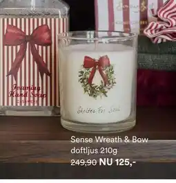Hemtex Sense Wreath & Bow doftljus 210g, SEK 125 erbjuda