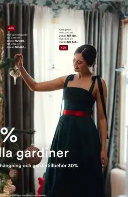 Hemtex Otto gardin erbjuda