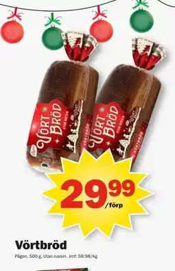 Pekås Vörtbröd, SEK 29.99 erbjuda