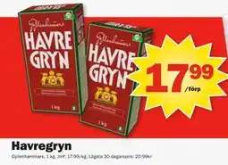 Pekås Havregryn, SEK 17.99 erbjuda