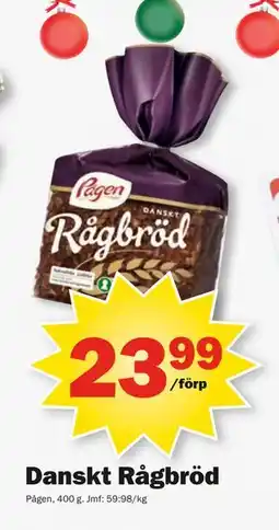 Pekås Danskt Rågbröd, SEK 23.99 erbjuda