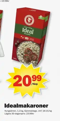 Pekås Idealmakaroner, SEK 20.99 erbjuda