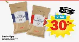 Pekås Lantchips, SEK 30 erbjuda