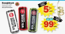 Pekås Energidryck, SEK 99 erbjuda