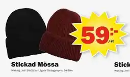 Pekås Stickad Mössa, SEK 59 erbjuda