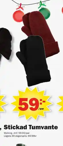 Pekås Stickad Tumvante, SEK 59 erbjuda