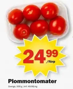 Pekås Plommontomater, SEK 24.99 erbjuda
