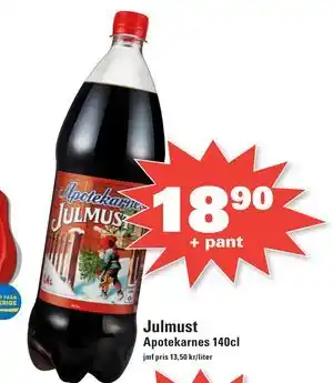 Julmust, SEK 18.9