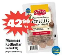 Nära dej Mammas Köttbullar, SEK 42.9 erbjuda