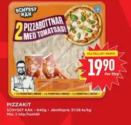 Willys PIZZAKIT, SEK 19.9 erbjuda