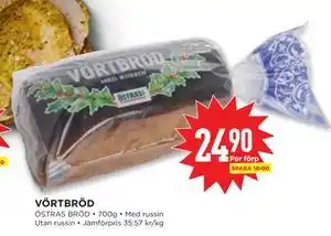 Willys VÖRTBRÖD, SEK 24.9 erbjuda
