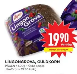 Willys LINGONGROVA, GULDKORN, SEK 19.9 erbjuda