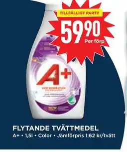 Willys FLYTANDE TVÄTTMEDEL, SEK 59.9 erbjuda