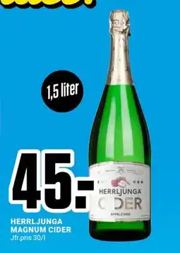 ÖoB HERRLJUNGA MAGNUM CIDER, SEK 45 erbjuda