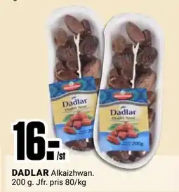 ÖoB DADLAR, SEK 16 erbjuda