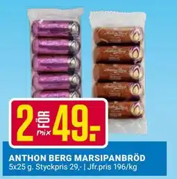 ÖoB ANTHON BERG MARSIPANBRÖD, SEK 49 erbjuda