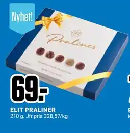 ÖoB ELIT PRALINER, SEK 69 erbjuda