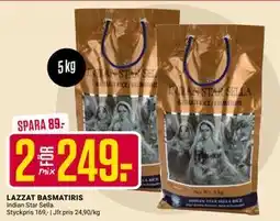 ÖoB LAZZAT BASMATIRIS, SEK 249 erbjuda