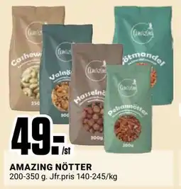 ÖoB AMAZING NÖTTER, SEK 49 erbjuda