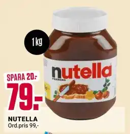ÖoB NUTELLA, SEK 79 erbjuda