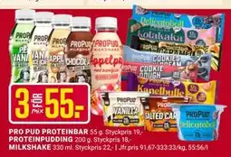 ÖoB MILKSHAKE, SEK 55 erbjuda