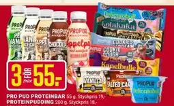 ÖoB PRO PUD PROTEINBAR, SEK 55 erbjuda