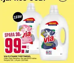 ÖoB VIA FLYTANDE TVÄTTMEDEL, SEK 99 erbjuda