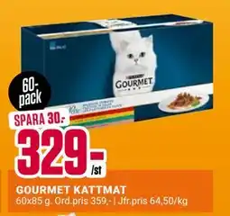 ÖoB GOURMET KATTMAT, SEK 329 erbjuda