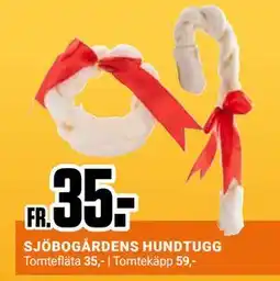 ÖoB SJÖBOGÅRDENS HUNDTUGG erbjuda