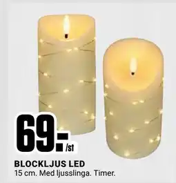 ÖoB BLOCKLJUS LED, SEK 69 erbjuda