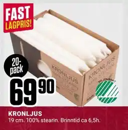 ÖoB KRONLJUS, SEK 69.9 erbjuda