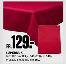 ÖoB SUPERDUK erbjuda