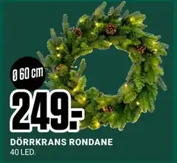 ÖoB DÖRRKRANS RONDANE, SEK 249 erbjuda