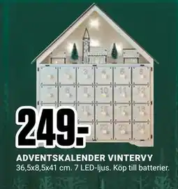 ÖoB ADVENTSKALENDER VINTERVY, SEK 249 erbjuda