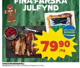 Coop Daglivs TJOCKA REVBENSSPJÄLL, SEK 79.9 erbjuda