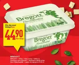 Willys Hemma BREGOTT, Medlemspris erbjuda