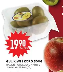 Willys Hemma GUL KIWI I KORG 500G, SEK 19.9 erbjuda
