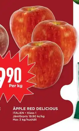 Willys Hemma ÄPPLE RED DELICIOUS, SEK 19.9 erbjuda