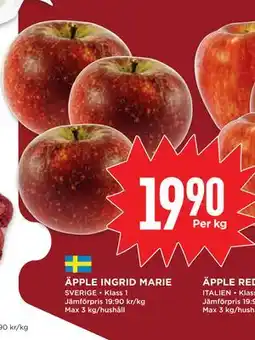 Willys Hemma ÄPPLE INGRID MARIE, SEK 19.9 erbjuda