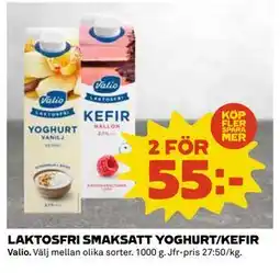 Coop Daglivs LAKTOSFRI SMAKSATT YOGHURT/KEFIR, SEK 55 erbjuda